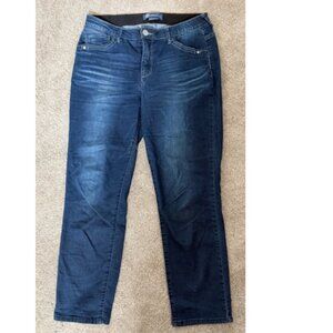 Democracy "Ab"solution® Blue Denim High Rise Ankle Length Skinny Jean